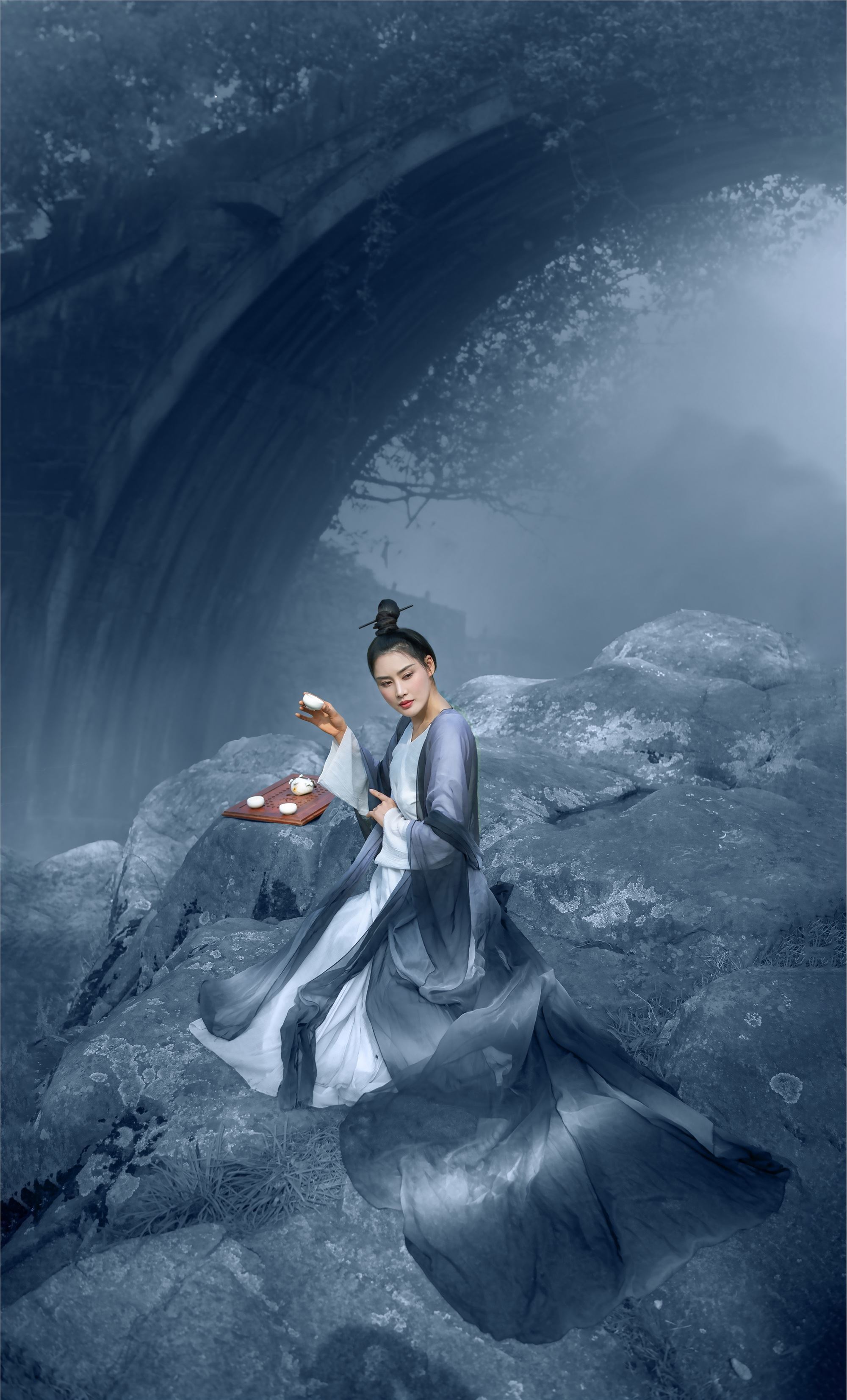 YITUYU艺图语 2021.08.06 水清酿酒，墨浅弄云 敏敏